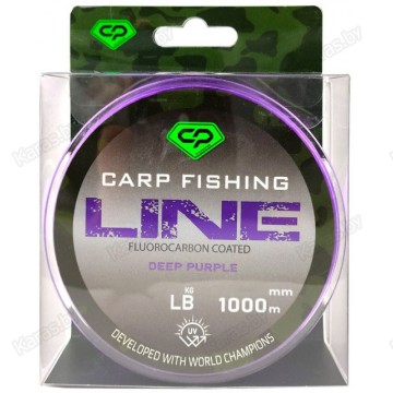 Леска монофильная Carp Pro Fluorocarbon Coated Deep Purple 1000 м